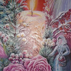 натюрморт новогодний.