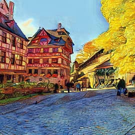 Осень в городе.