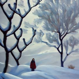 Картина  "1 января 2023 год".