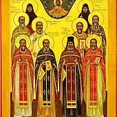 Цикл из 100 икон  Собор Новомучеников в Бутово (2), художник Игорь Юрьевич Дрождин