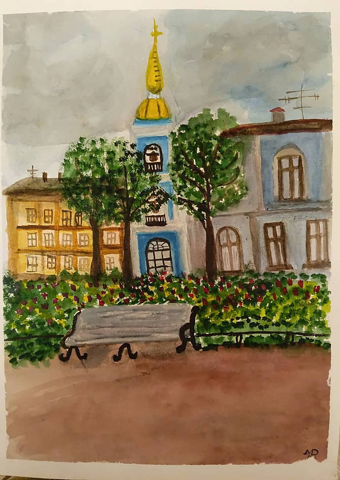 В Никольском сквере