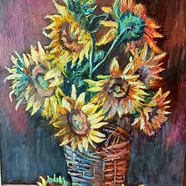 Подсолнухи