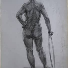 Ню с обручем 20