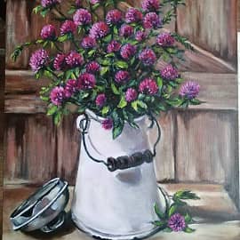 Полевые цветы по мотивам А. Коттерил