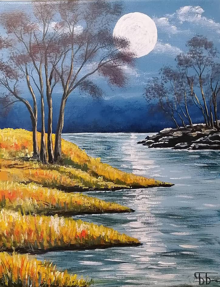 Лунный пейзаж