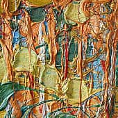 Картина Сосны время и бытие Абстрактная природа Екатерина Лебедева художник (6), художник Екатерина Лебедева