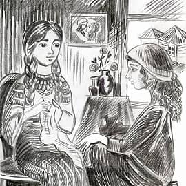 Иллюстрация к рассказу Хайя Санис (2)