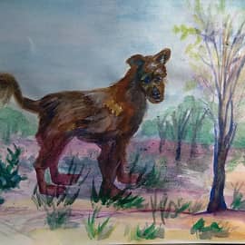 Бездомный пёс