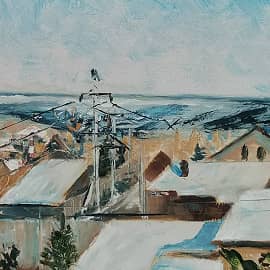 этюд из окна