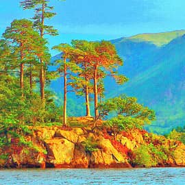 На крутом берегу