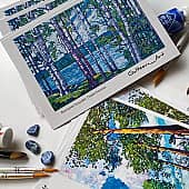 Озеро Комонь (4), художник Вика  Гальцова (VG)