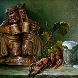 Натюрморт любителя раков