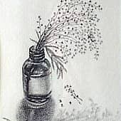 Веточка мимозы  The Sprig of mimosa