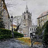 Скамейка и Фонарь.