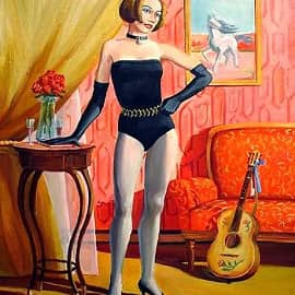 Ольга. Яркий вечер.