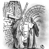 В монастыре