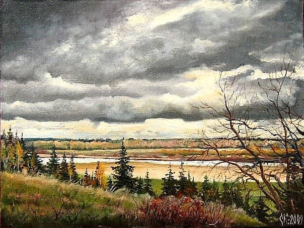 Осень на Вычегде