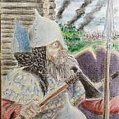 Азик в шторм (3), художник Konstantin