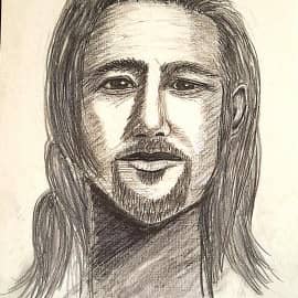 Портретная зарисовка по МК 2