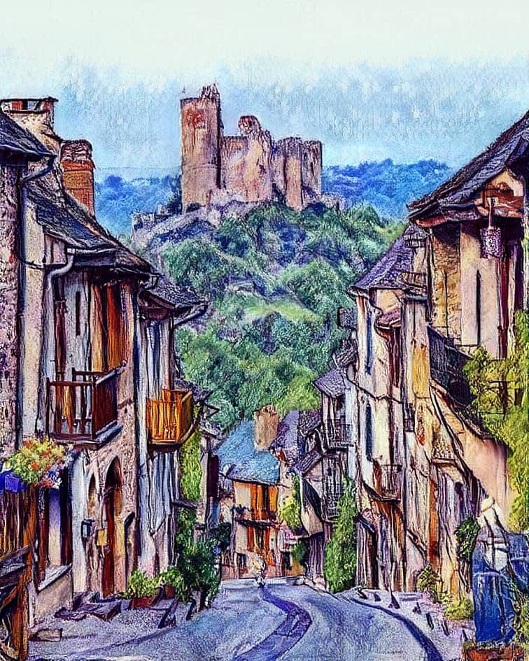 Старинная крепость.