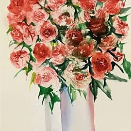 Розы в кубе