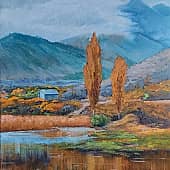 Осенний Дагестан. По фотографии и с любезного разрешения Ф. Лашкова