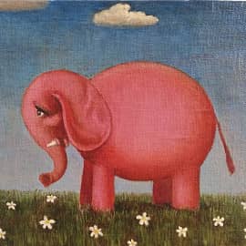 Розовый слон