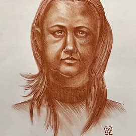 Портрет натурщицы 11.