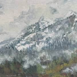 Вид из окна отеля (Красная Поляна)