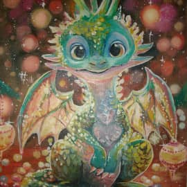 Дракоша. Символ наступающего года.