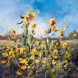 подсолнухи 3