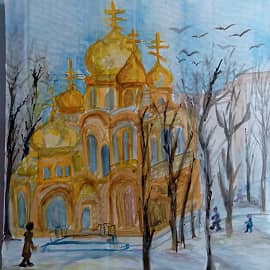 Возле собора