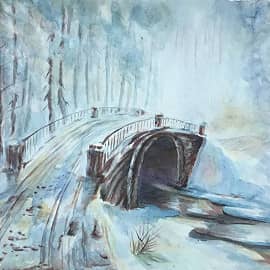 Первый снег.