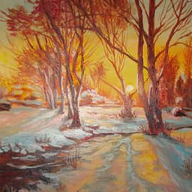 Сонышко на закате.