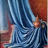 Кресло и кувшин