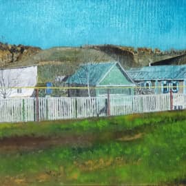 Весна в Башкирской деревне