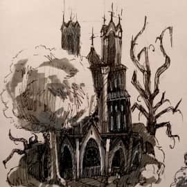 Набросок чего-то готического...