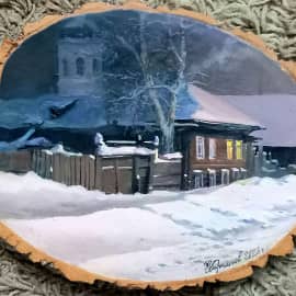 Енисейск. Вечерние сумерки