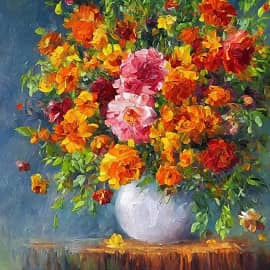 Из серии работ "Садовые цветы"