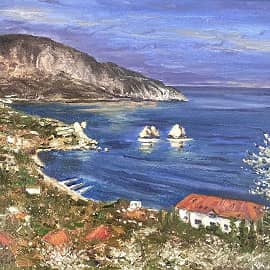 Вид на Аю-Даг весной