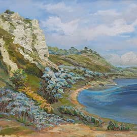 Меловая гора. Лысогорка. Живопись. ZhNataly