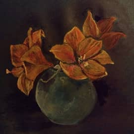 Оранжевые цветы