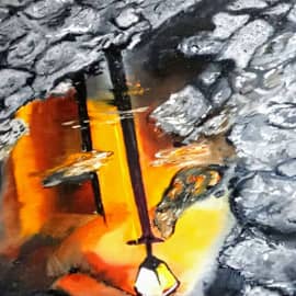 Не спрашивайте - Где? Спросите - Куда? Отражение. Запах мокрого асфальта