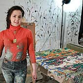 Картина Девушка и отзывчивость Екатерина Лебедева художник (3), художник Екатерина Лебедева