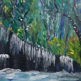 Маленький водопад