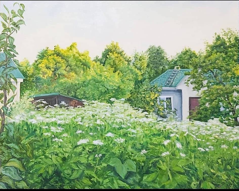 Сныть-трава. Гжель.