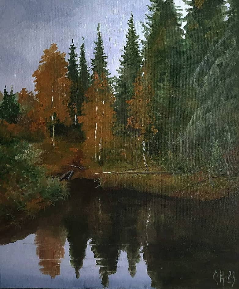 Осень на р.Пожъян