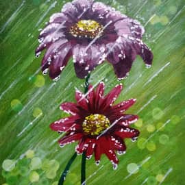 Во время дождя