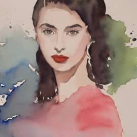 Картина "Испанка"