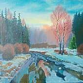 " Последний снег"